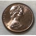 AUSTRALIA 1975 . TWO 2 CENTS COIN . FRILLED NECK LIZARD